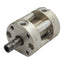 Used Bimba FOR-020.25 Flat-1 Pneumatic Cylinder, ø9/16in Bore, 0.25in Stroke, #10-32