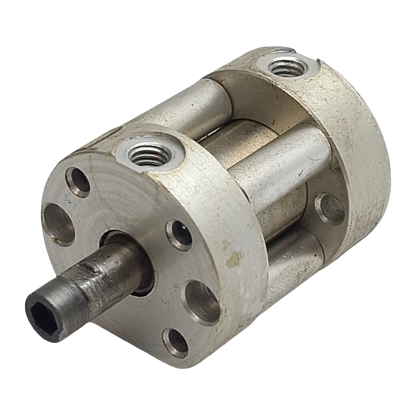 Used Bimba FOR-020.25 Flat-1 Pneumatic Cylinder, ø9/16in Bore, 0.25in Stroke, #10-32
