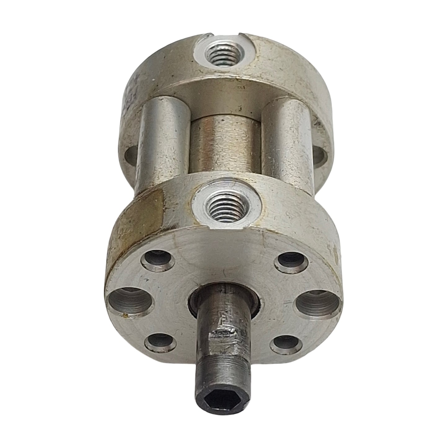 Used Bimba FOR-020.25 Flat-1 Pneumatic Cylinder, ø9/16in Bore, 0.25in Stroke, #10-32