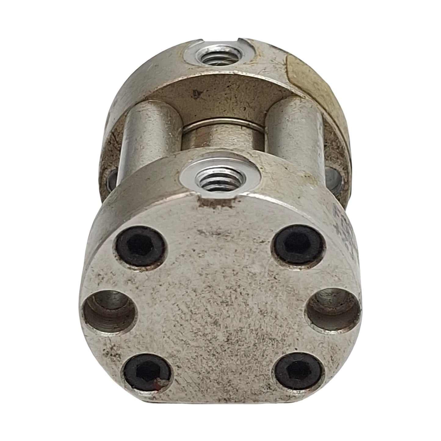 Used Bimba FOR-020.25 Flat-1 Pneumatic Cylinder, ø9/16in Bore, 0.25in Stroke, #10-32