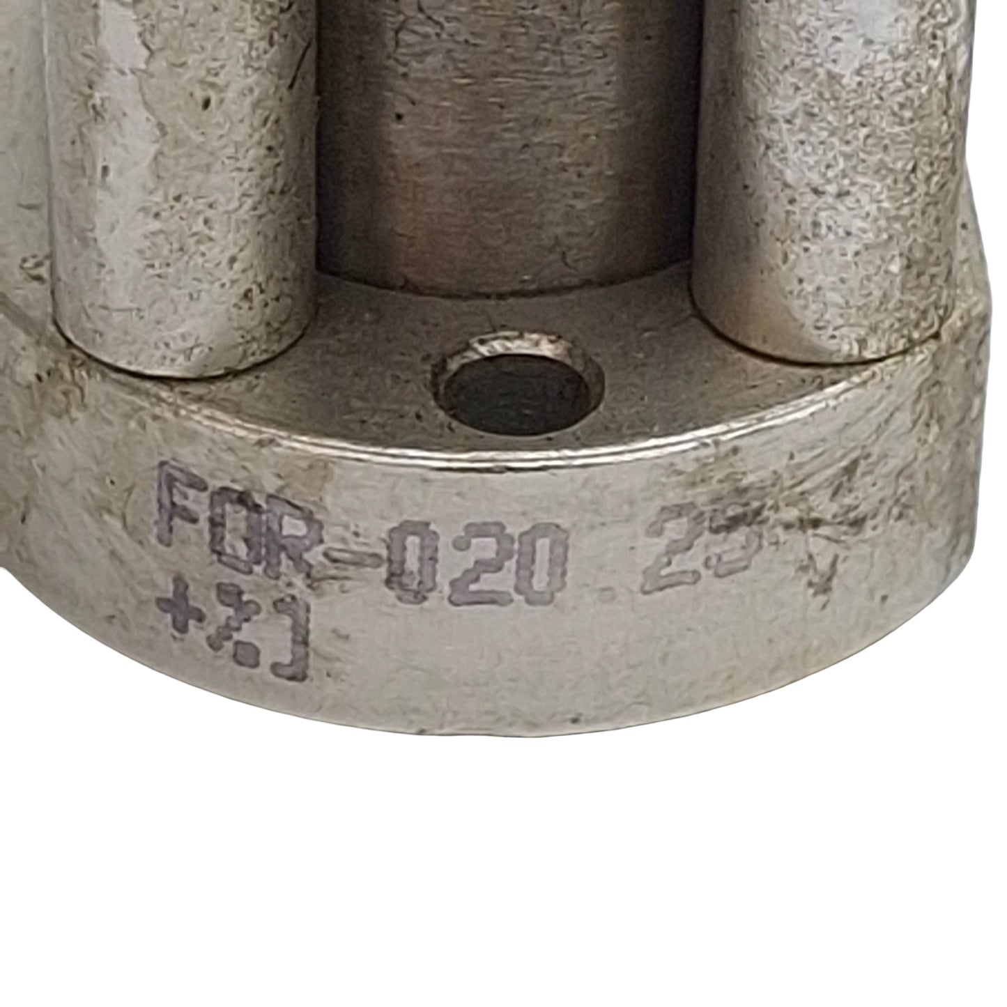 Used Bimba FOR-020.25 Flat-1 Pneumatic Cylinder, ø9/16in Bore, 0.25in Stroke, #10-32