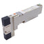 Used SMC VQ2201N-5 Solenoid Valve 2-Position, 0.1MPa-0.7MPa Operating, 24VDC Coil