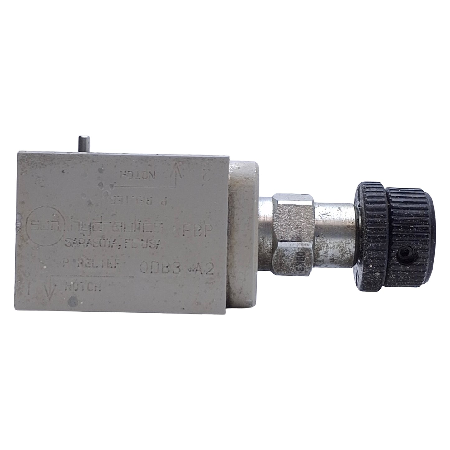 Used Sun Hydraulics FBP Sandwich Manifold T-10A Cavity, 1/4" NPT Port, 1.75in Stack