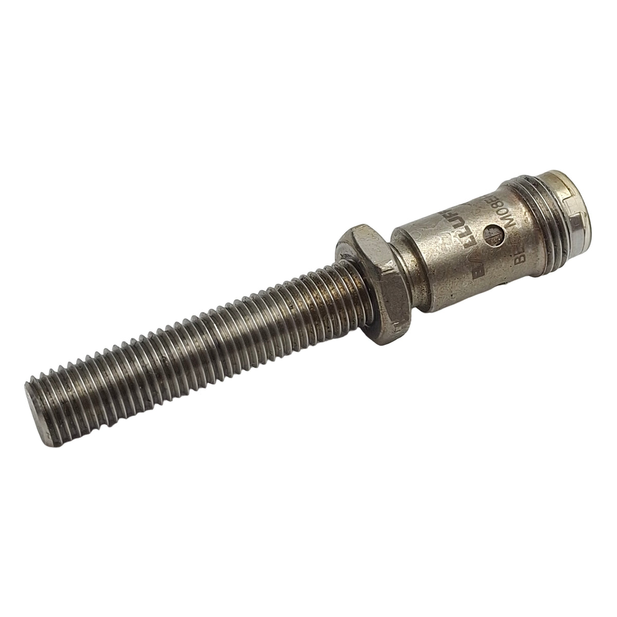 Used Balluff BES02N5 Inductive Sensor, PNP NO, 2mm Range, 10-30VDC, 4-Pin M12 Male