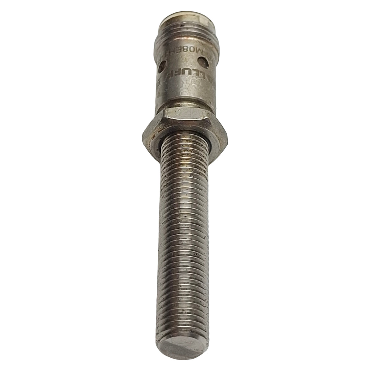 Used Balluff BES02N5 Inductive Sensor, PNP NO, 2mm Range, 10-30VDC, 4-Pin M12 Male