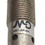 Used Micro Detectors AM1-AP-4H Proximity Sensor PNP NO, 8mm Range, 10-30VDC, 4Pin M12