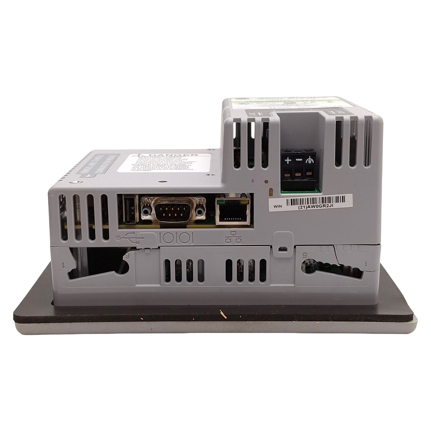 For parts or not working Allen Bradley 2711P-K4M20D PanelView Plus 400 HMI *Broken Housing* *For Parts*