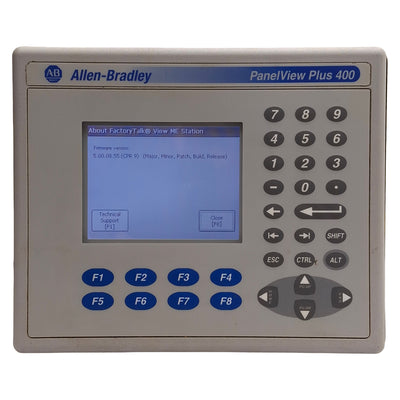 For parts or not working Allen Bradley 2711P-K4M20D PanelView Plus 400 HMI *Broken Housing* *For Parts*