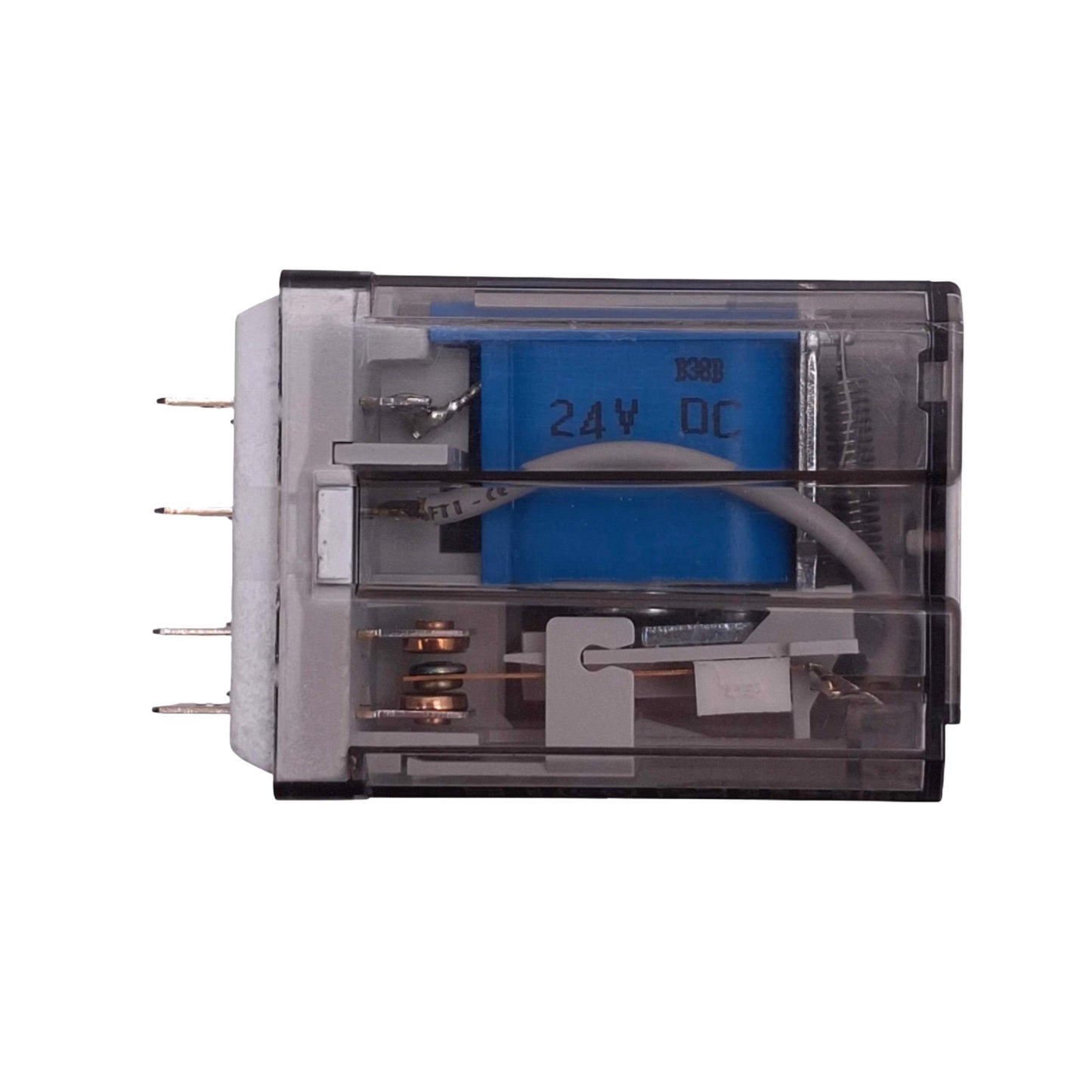 Used Allen Bradley 700-HB32Z24 Relay, DPDT 8-Pin, 15A 30VDC Max, 24VDC Coil