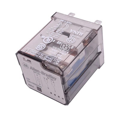 Used Allen Bradley 700-HB32Z24 Relay, DPDT 8-Pin, 15A 30VDC Max, 24VDC Coil