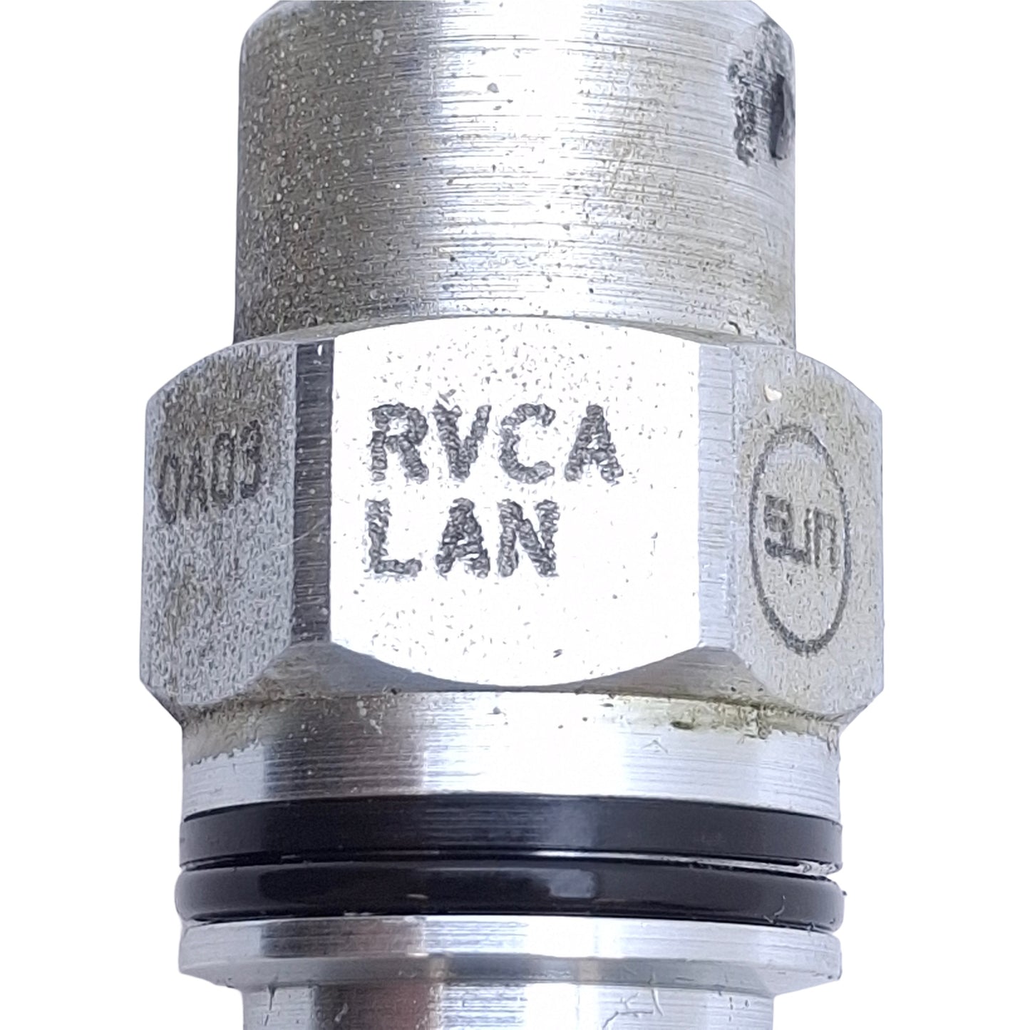 Used Sun Hydraulics RVCA-LAN Piston Relief Valve 15gpm Capacity, 5000psi Max, 10ms