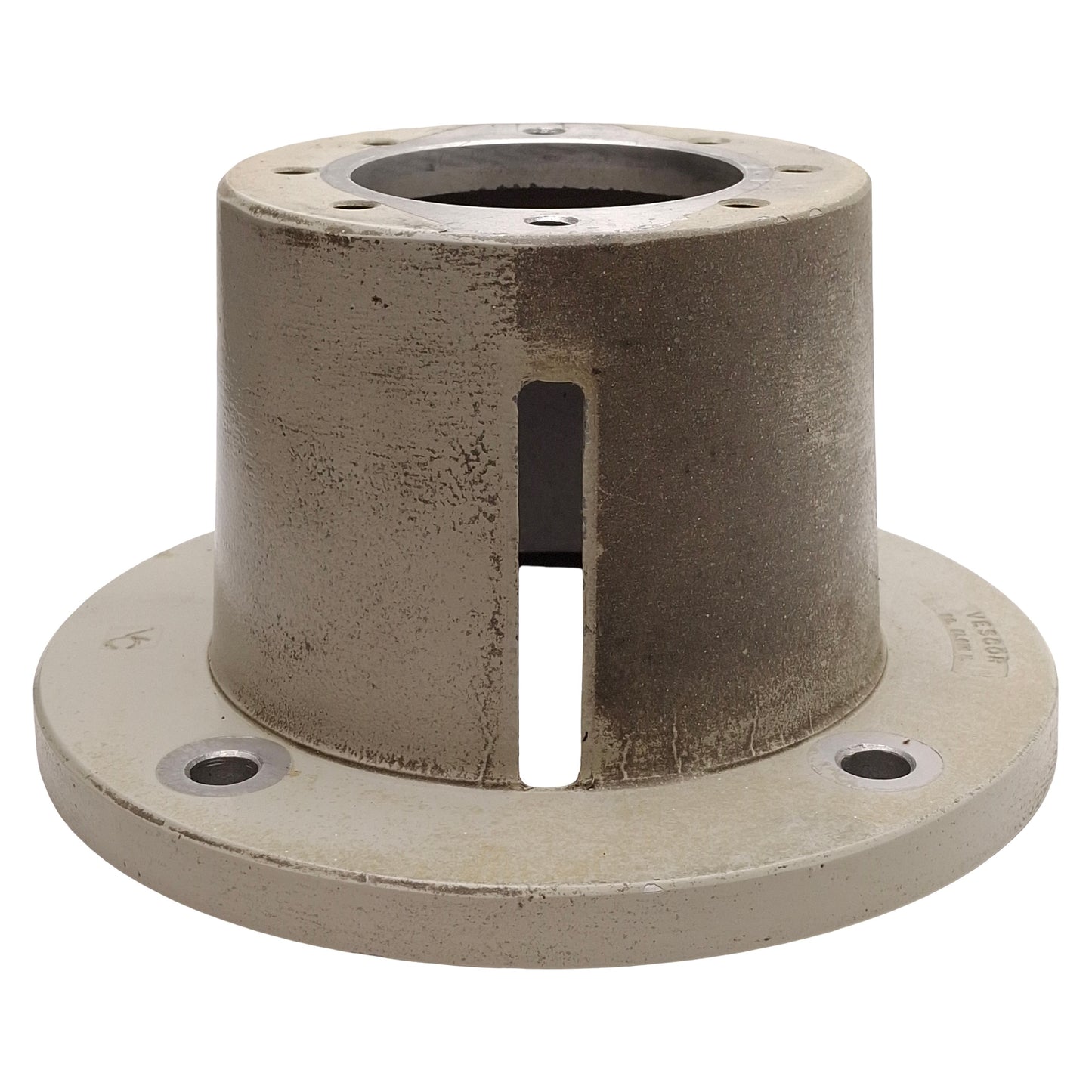 Used Vescor 6034 Pump Motor Adapter, 182TC-256TC & 213UC-256UC, 3/8"-16 Holes, SAE A