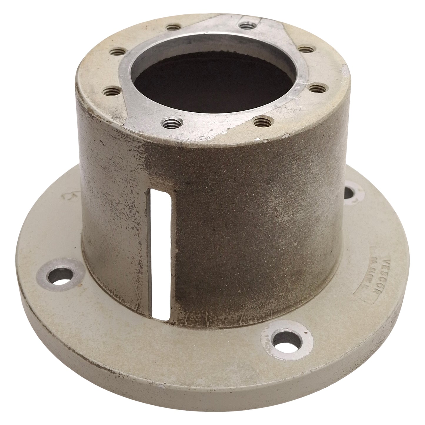 Used Vescor 6034 Pump Motor Adapter, 182TC-256TC & 213UC-256UC, 3/8"-16 Holes, SAE A