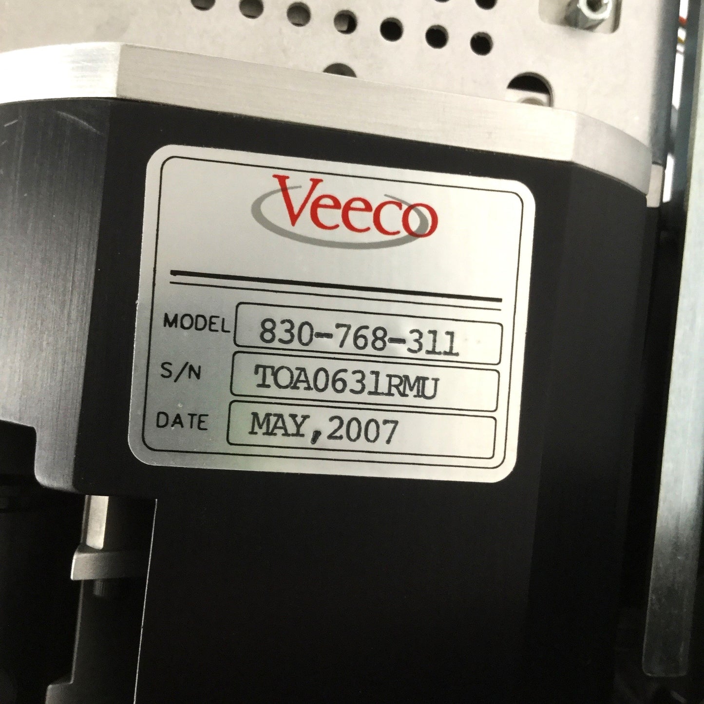 Used Veeco Wyko 830-862-R Optical Head Turret Assembly from NT3300 Surface Profiler