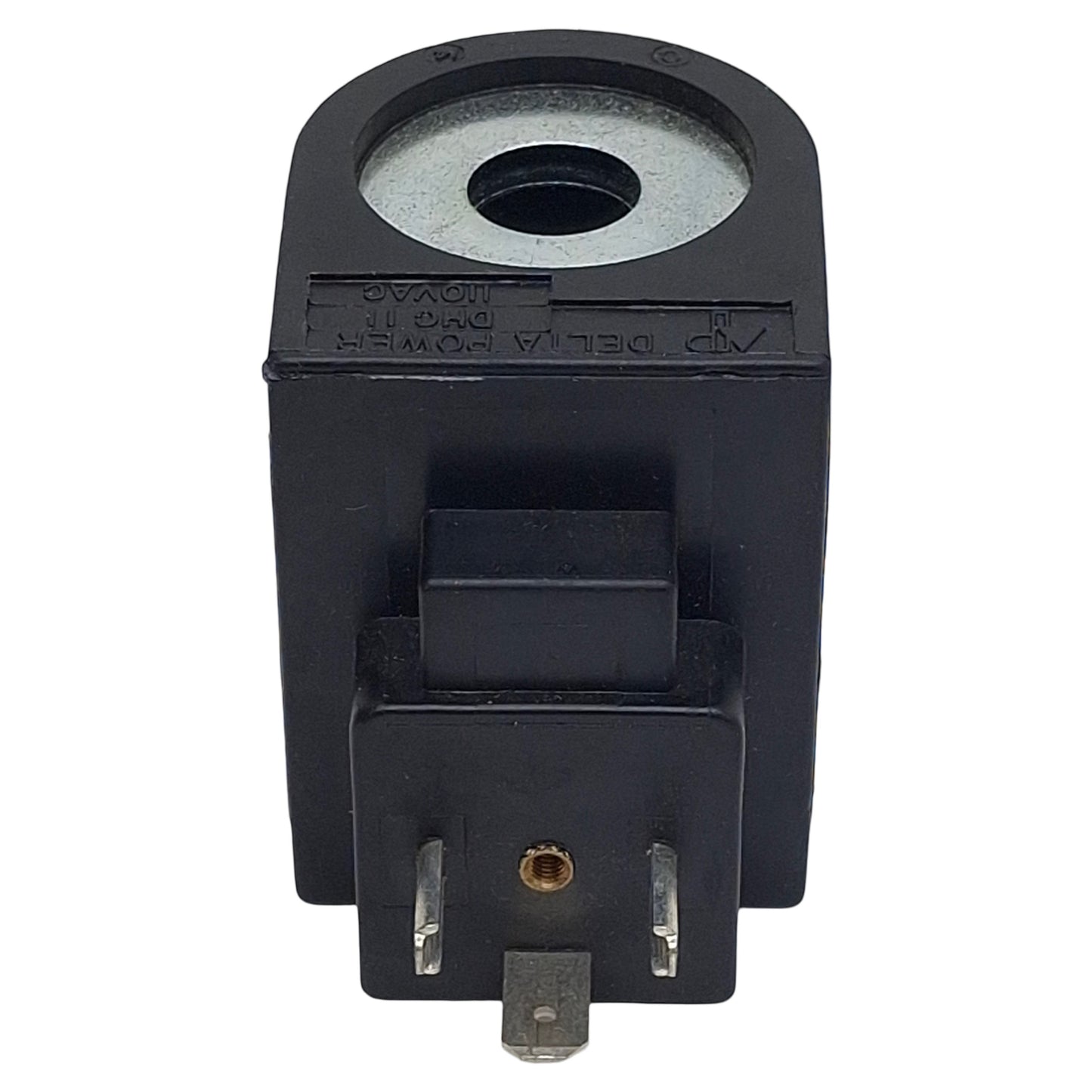 New Delta Power DH11 Solenoid Valve Coil, 110VAC Coil, 22W 0.23A, DIN43650 Connector