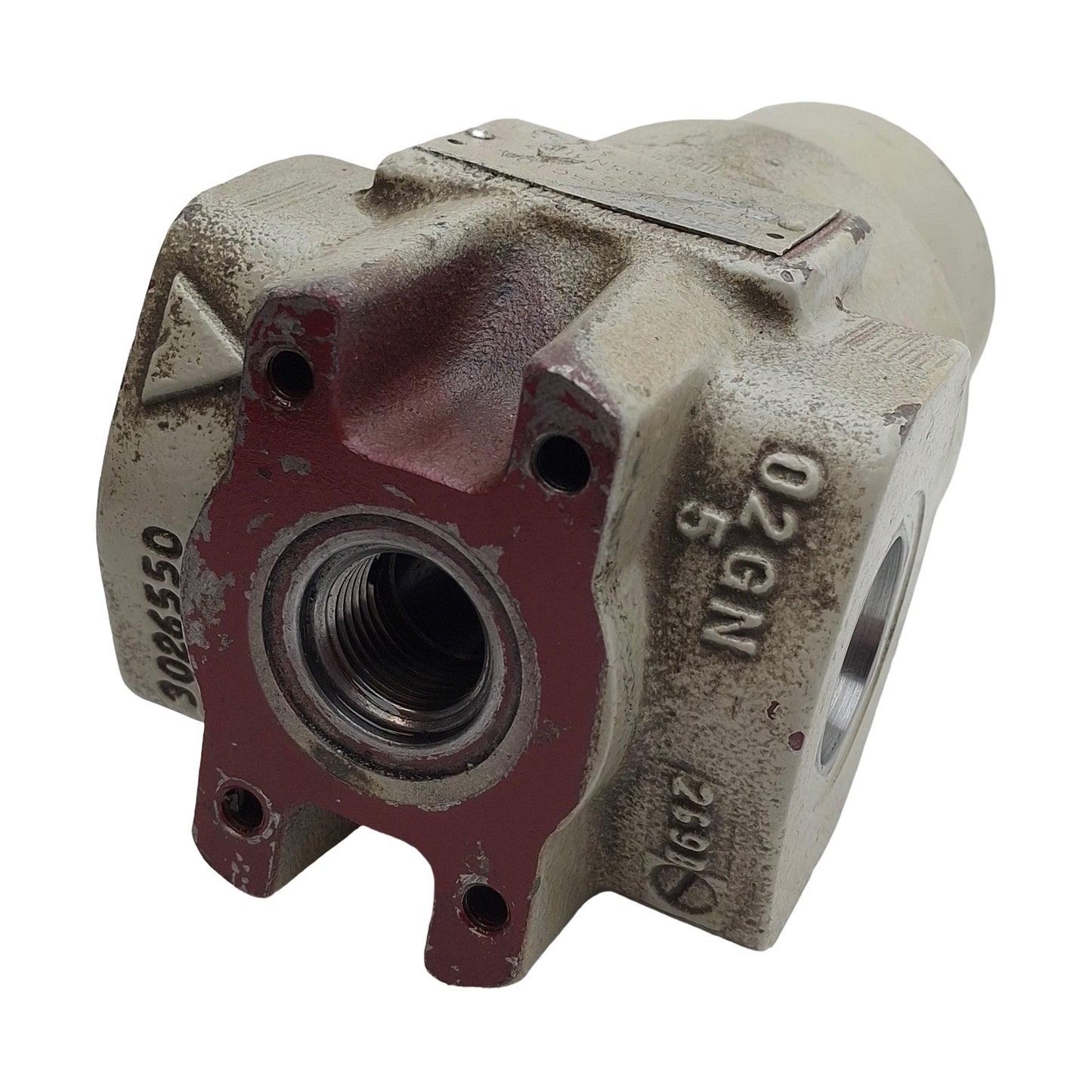 Used Hydac DFBN3HC60SC10A Industrial In-line Pressure Filter, 6000psi, 3/4in SAE