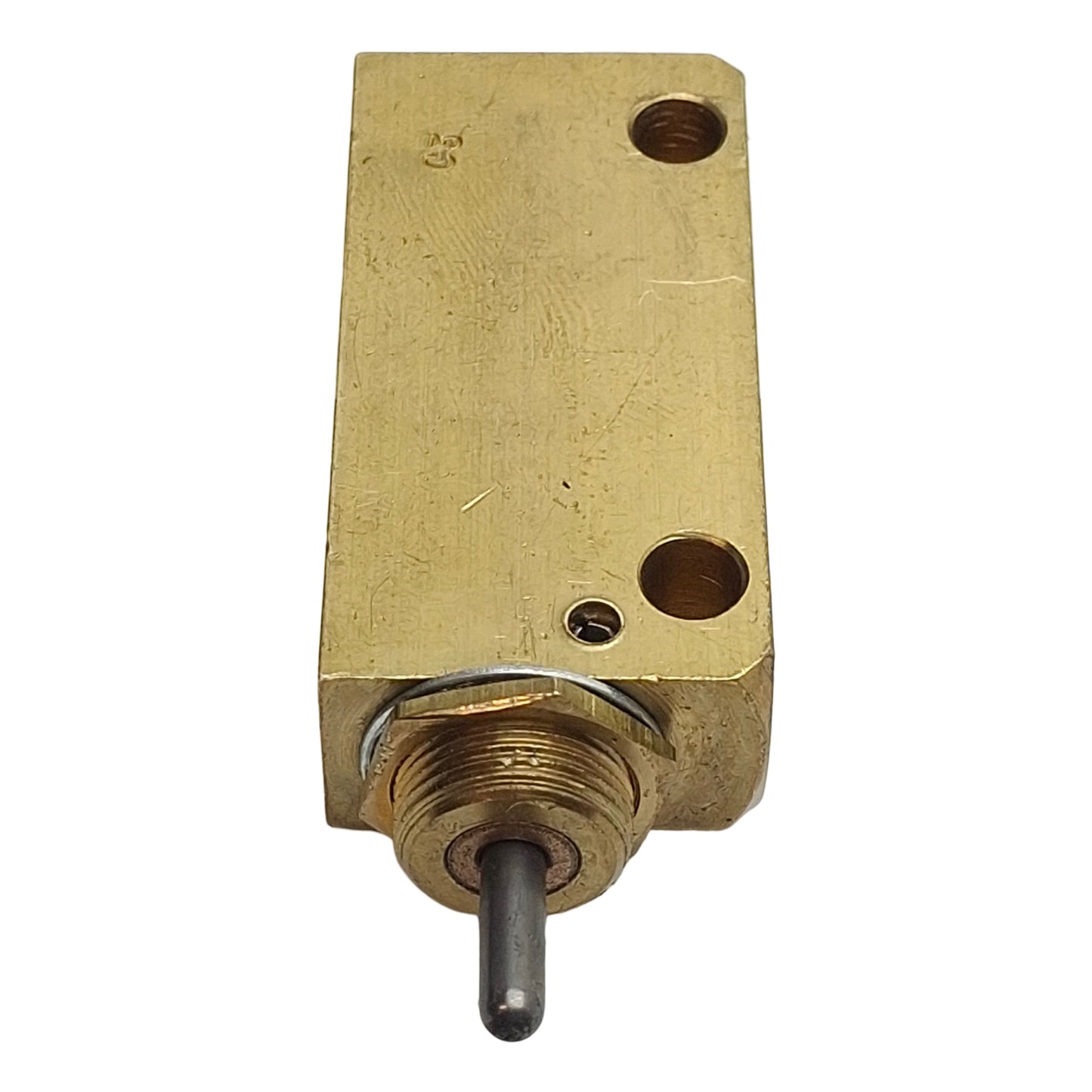 Used Lot of 3 Clippard MAV-4 Spring Return Stem Valve, N.C., 4-Way, #10-32, 150psi