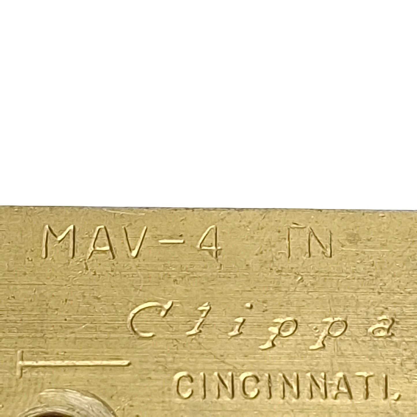 Used Lot of 3 Clippard MAV-4 Spring Return Stem Valve, N.C., 4-Way, #10-32, 150psi