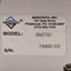 Used Aerotech BM75E Servo Motor 210W, 4000rpm, 75oz-in, 160VDC Bus, NEMA 23 *Flange*