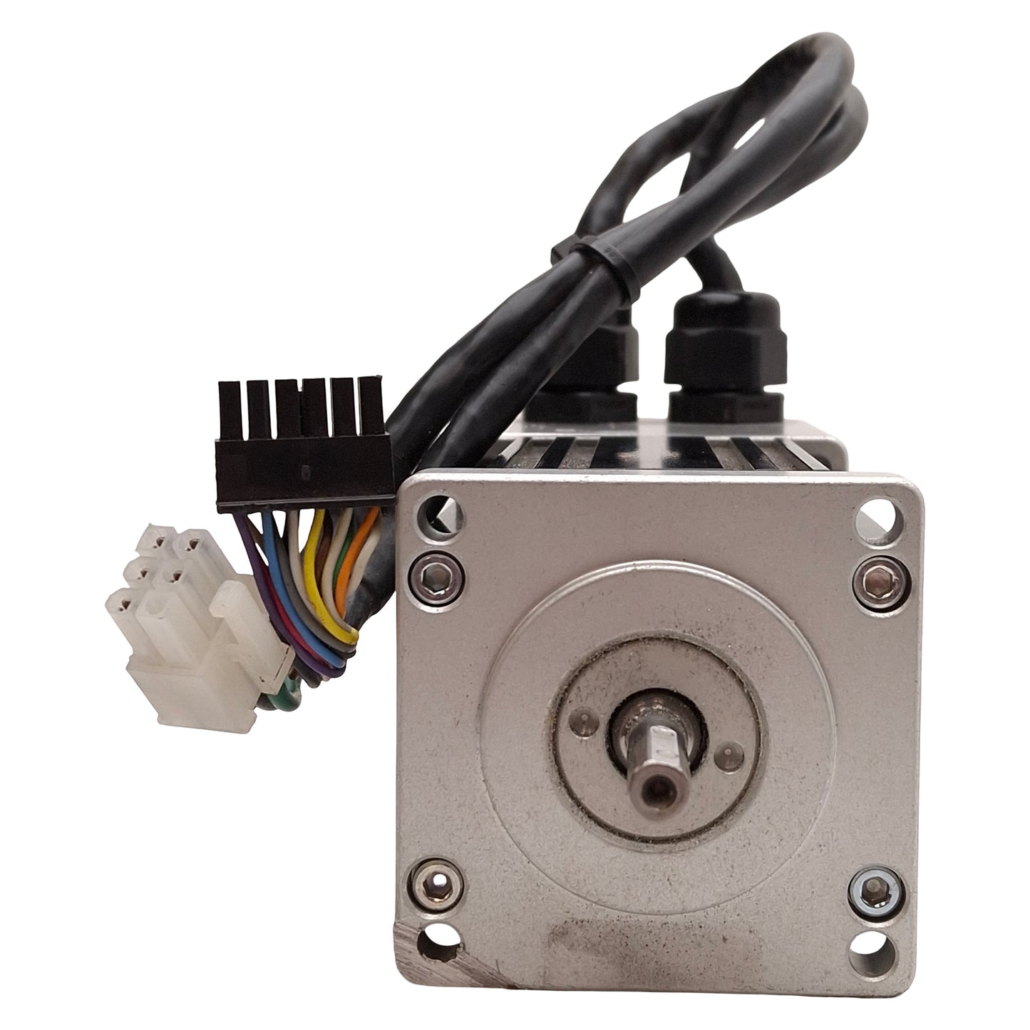 Used Aerotech BM75E Servo Motor 210W, 4000rpm, 75oz-in, 160VDC Bus, NEMA 23 *Flange*