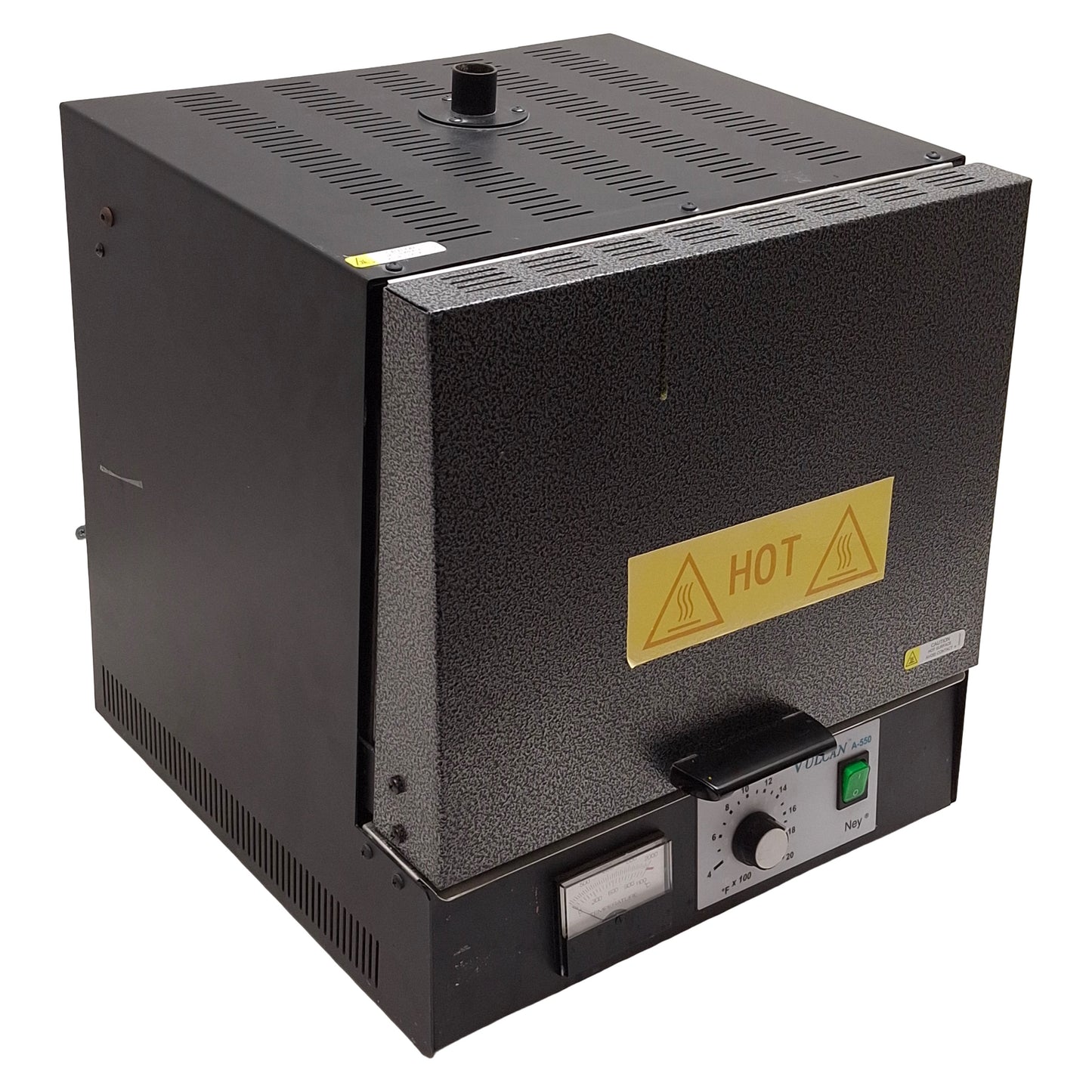 Used Dentsply A-550 9493306 Vulcan Box Furnace, 550in³, 77-2012°F, 1440W, 120VAC