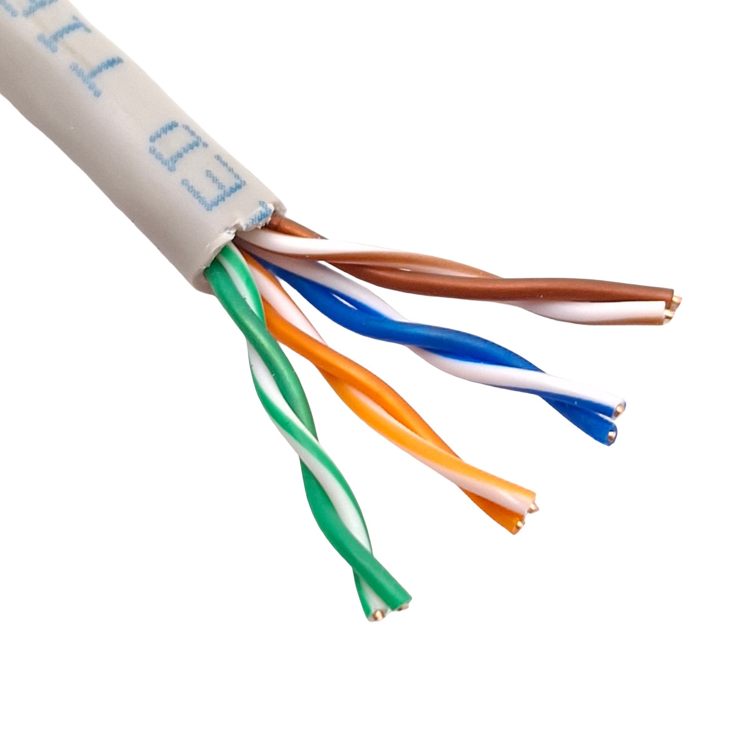 New Vega Tech Ethernet Cable, Cat.5e, TIA/EIA-569-B.2, E189529, AWM 2835, 500ft