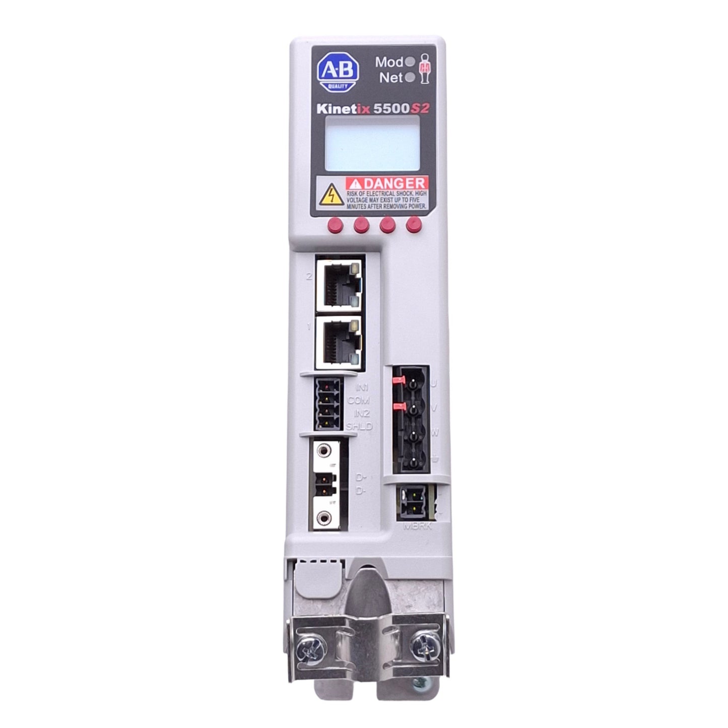 Used Allen Bradley 2198-H008-ERS2 Kinetix 5500S2 Servo Drive, 0-460Vrms 3PH, 1.6kW