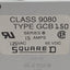 Used Square D 9080GCB150 Circuit Protector, 1-Pole, 15A, 125VAC/65VDC, DIN Rail