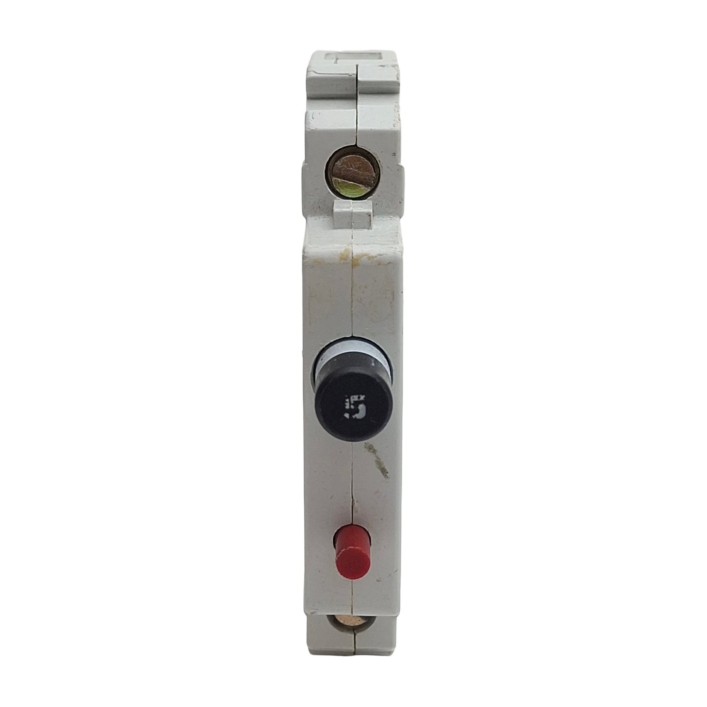 Used Square D 9080GCB150 Circuit Protector, 1-Pole, 15A, 125VAC/65VDC, DIN Rail