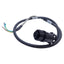 Used Allen Bradley 2090-CPWM6DF-16AA01 Power Cable 9-Pin Round to Flying Leads 1m