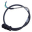 Used Allen Bradley 2090-CPWM6DF-16AA01 Power Cable 9-Pin Round to Flying Leads 1m