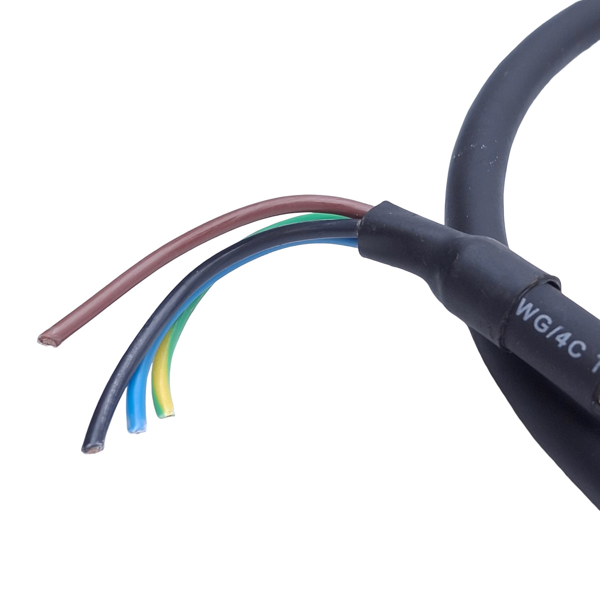 Used Allen Bradley 2090-CPWM6DF-16AA01 Power Cable 9-Pin Round to Flying Leads 1m