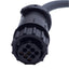 Used Allen Bradley 2090-CPWM6DF-16AA01 Power Cable 9-Pin Round to Flying Leads 1m