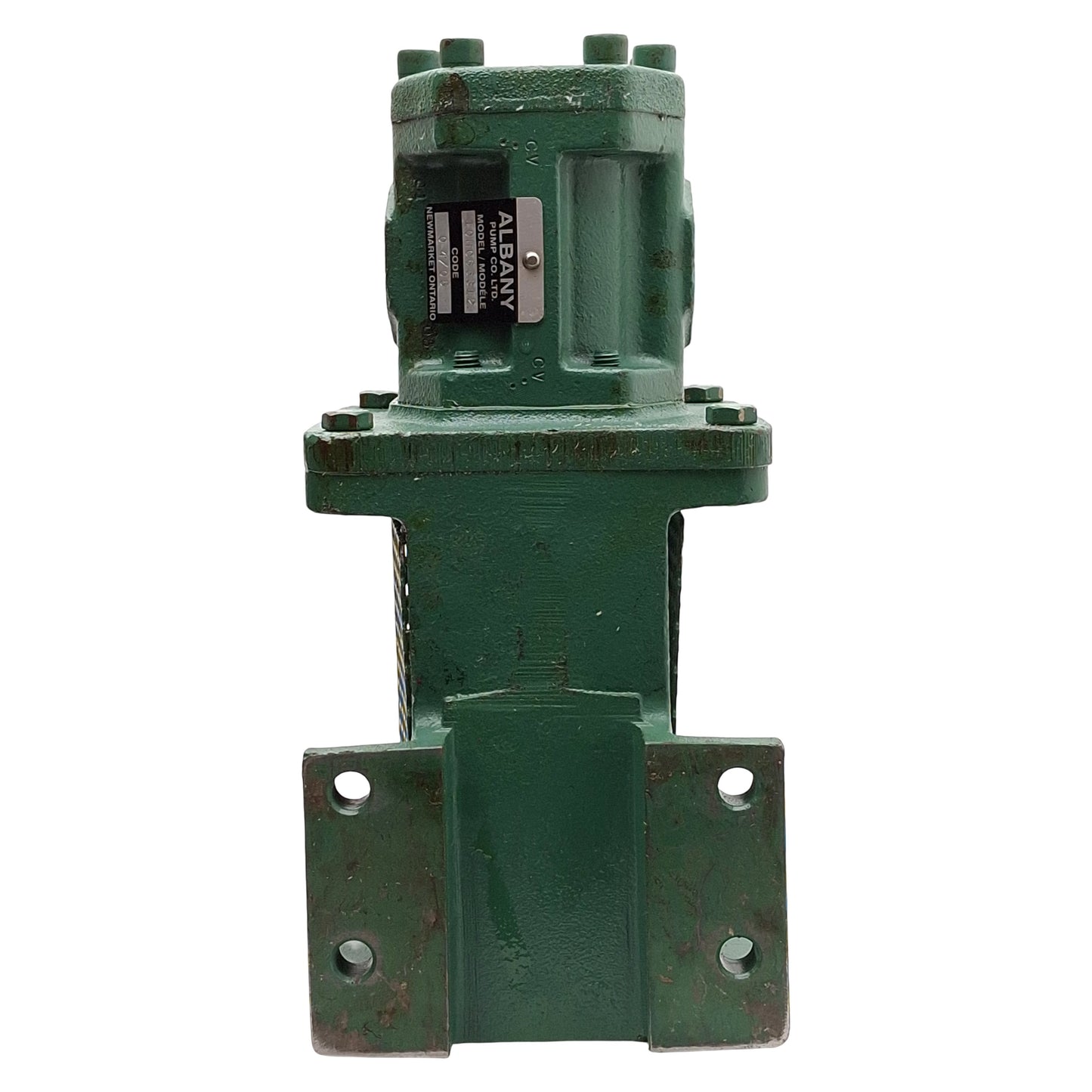 Used Albany Pump 10HC65312 Heavy Duty H-Series Gear Pump, 10GPM, 500psi, 1in NPT
