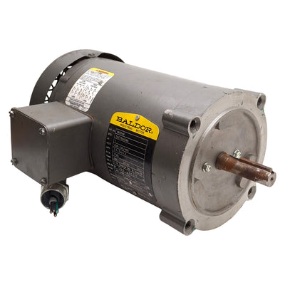 Used Baldor VM3546 34G794X269 AC Motor, 1HP, 3Ø 208-230/460VAC, 1725rpm, 56C Frame