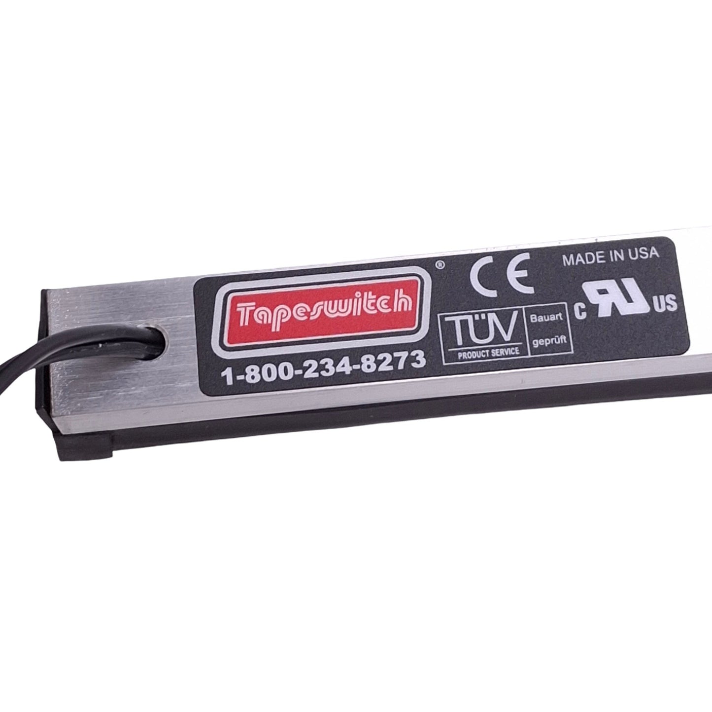 Used Tapeswitch TS-16 Sensing Edge, 21" Length, 9.8N Actuation, 28VAC/DC 1A Max