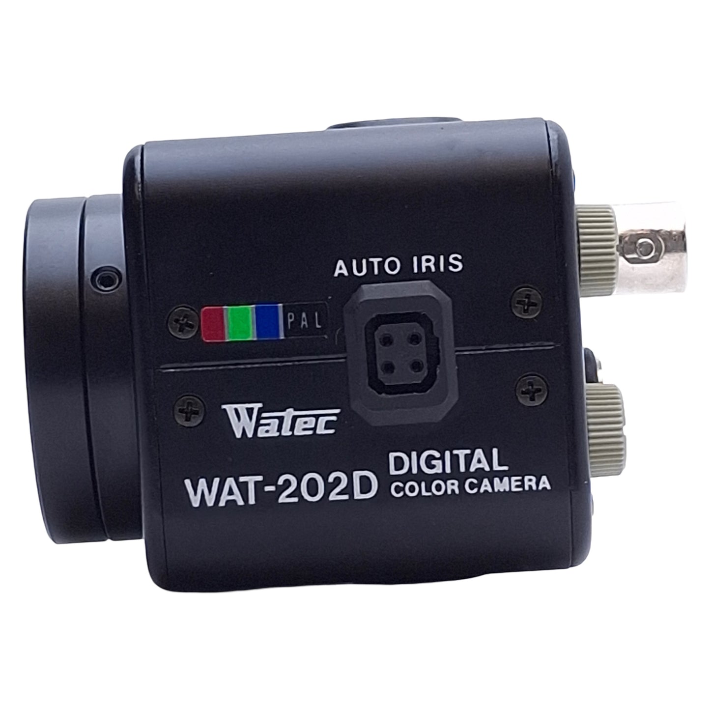 Used Watec WAT-202D PAL Color Camera With Power Supply 1/3", 795x596, Composite Video