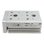 Used SMC MXS12-20 Pneumatic Slide Table, ø12mm Bore, 20mm Stroke, M5 x 0.8, 0.7MPa