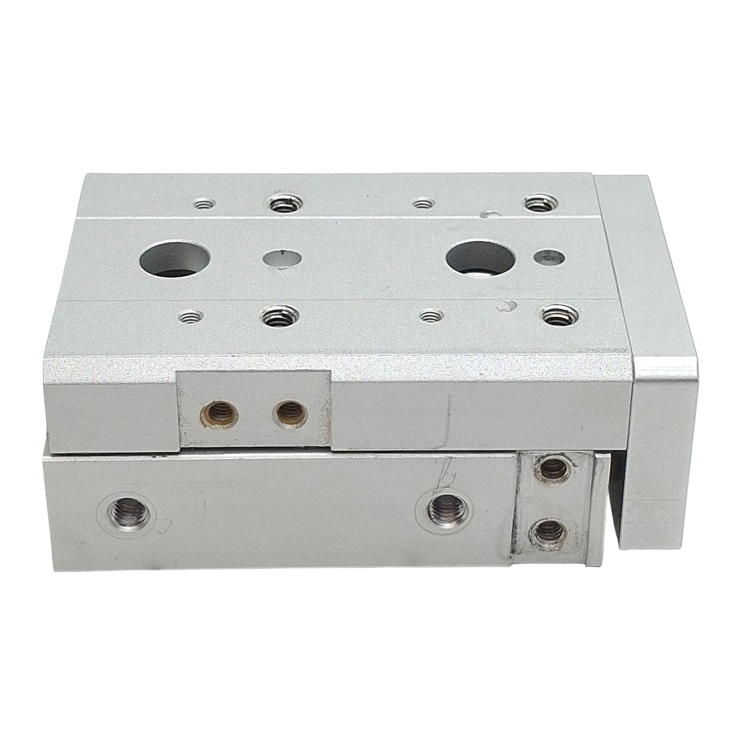 Used SMC MXS12-20 Pneumatic Slide Table, ø12mm Bore, 20mm Stroke, M5 x 0.8, 0.7MPa