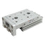 Used SMC MXS12-20 Pneumatic Slide Table, ø12mm Bore, 20mm Stroke, M5 x 0.8, 0.7MPa