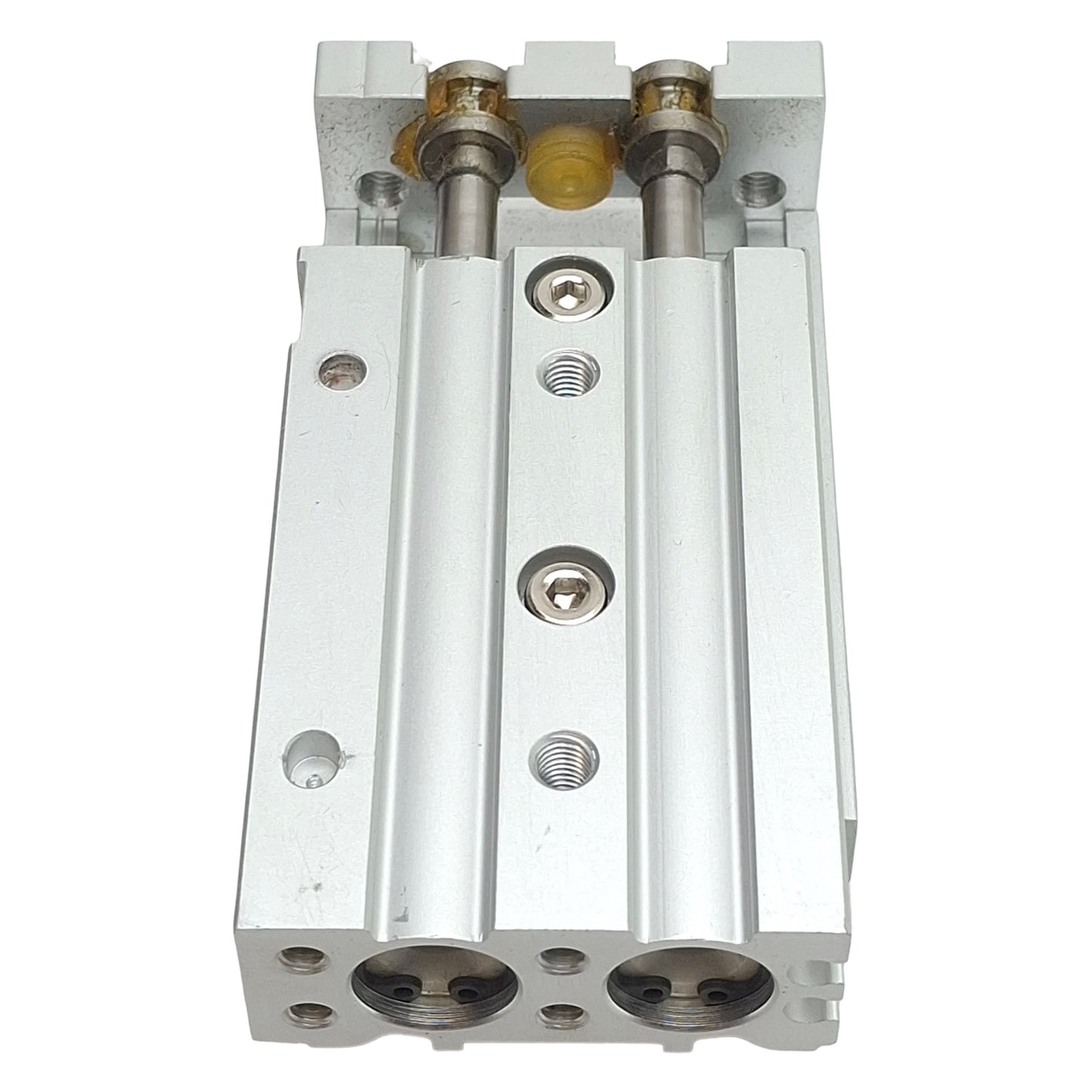 Used SMC MXS12-20 Pneumatic Slide Table, ø12mm Bore, 20mm Stroke, M5 x 0.8, 0.7MPa