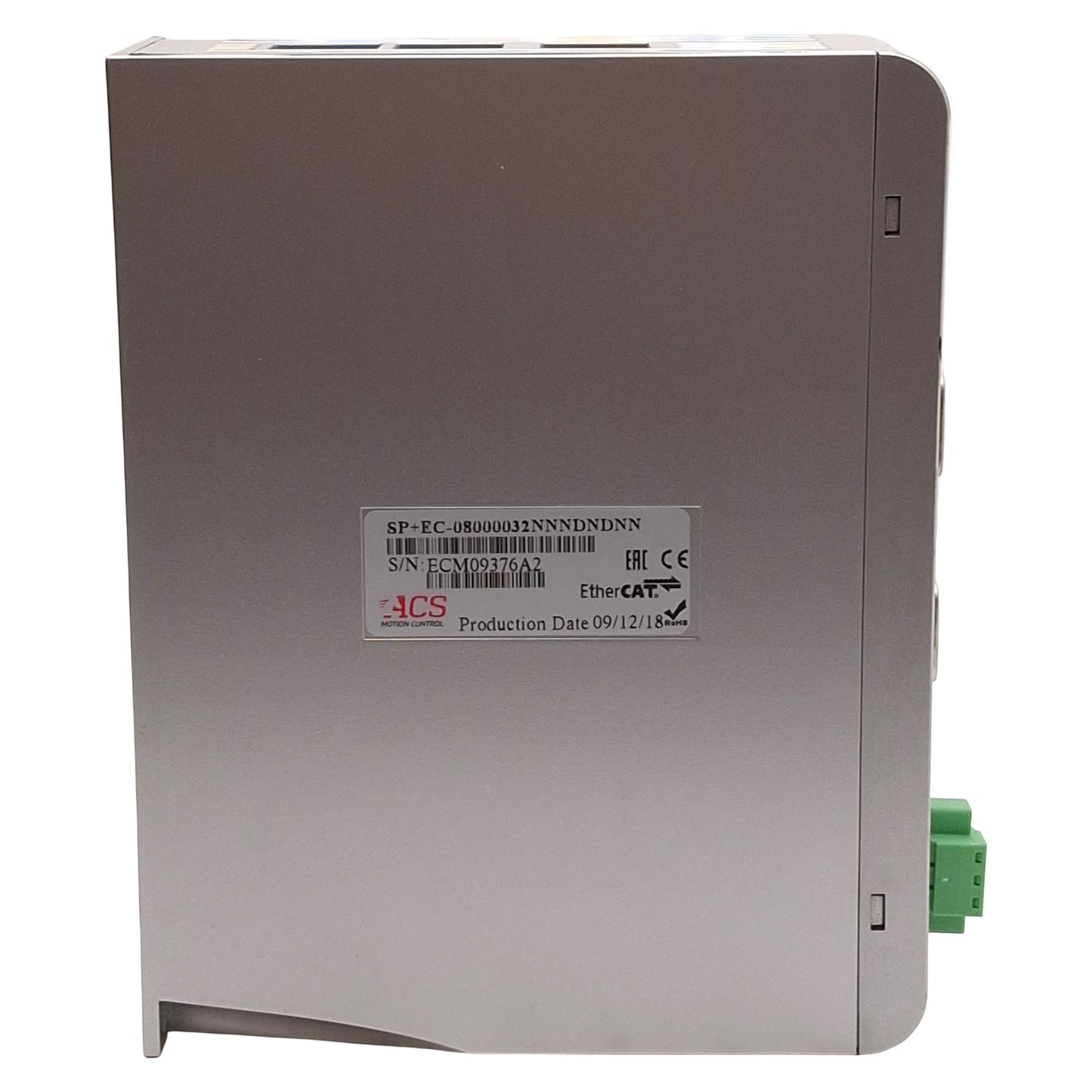 Used ACS SP+EC-08000032NNNDNDNN SPiiPlusES EtherCAT Controller & Drive Node, 8-Axis
