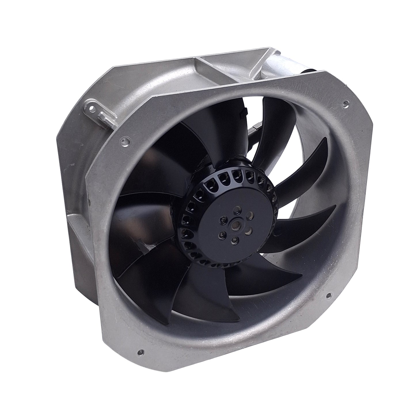 Used EBM Papst W2E200-HH38-01 Tubeaxial Fan, 230VAC, 225mm x 225mm x 80mm, 607 CFM