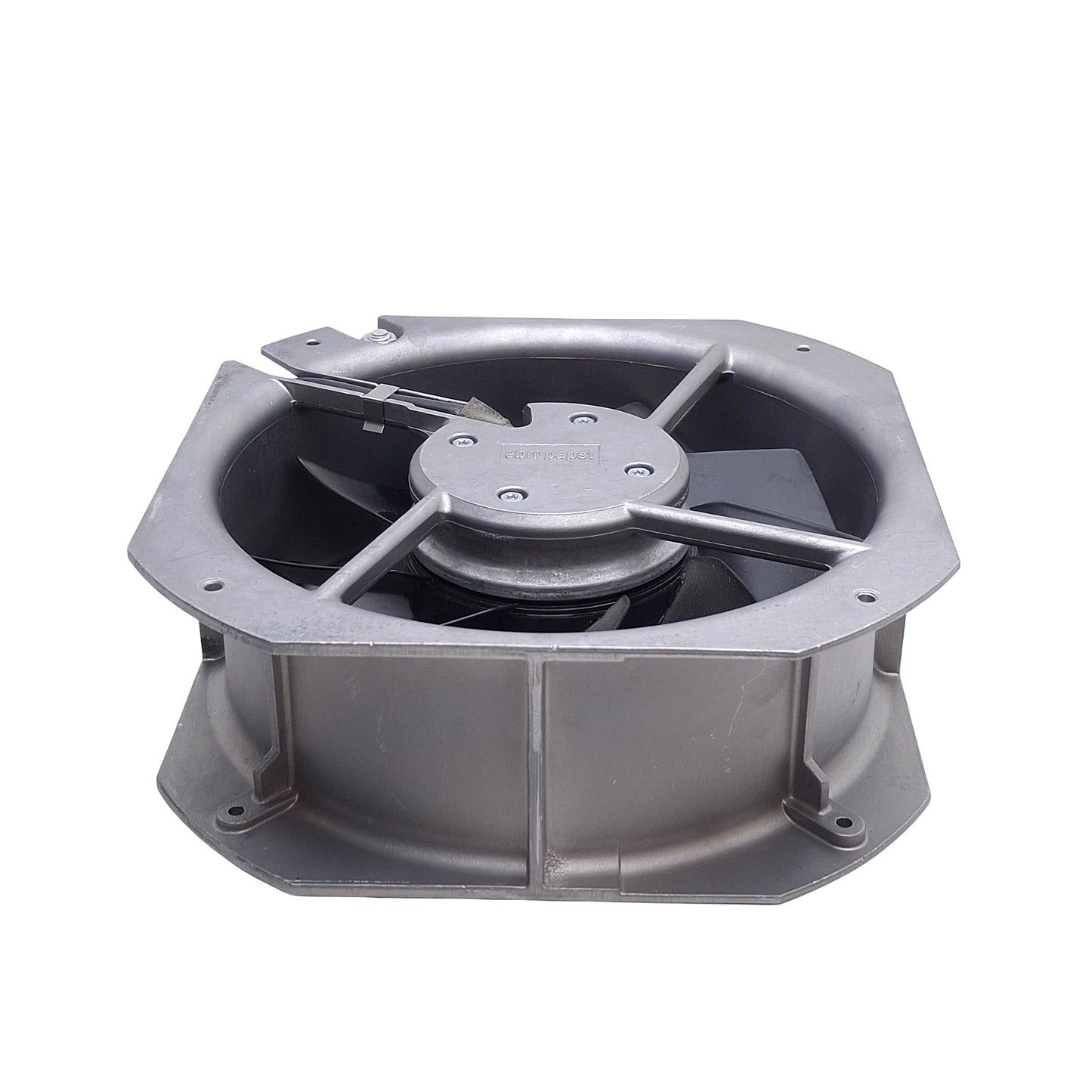 Used EBM Papst W2E200-HH38-01 Tubeaxial Fan, 230VAC, 225mm x 225mm x 80mm, 607 CFM