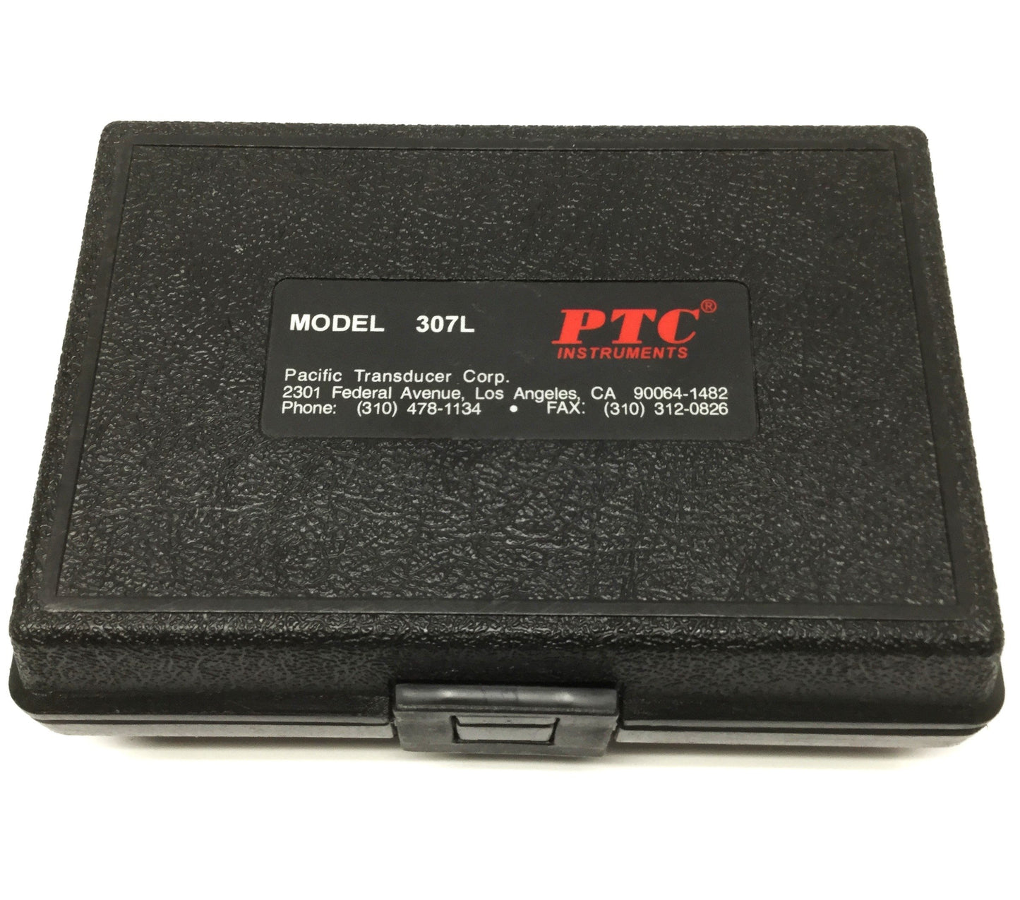 Used PTC Model 307L ASTM Type D Analog Plastics Durometer 0-100 w/Test Block & Case