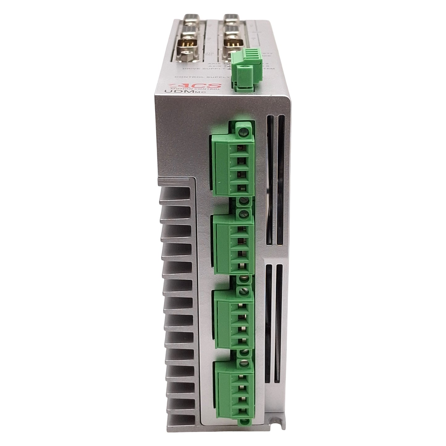 Used ACS UDMmc4DN0YSA Universal Drive Module, 4-Axis, 12-80VDC Supply, 24VDC Control