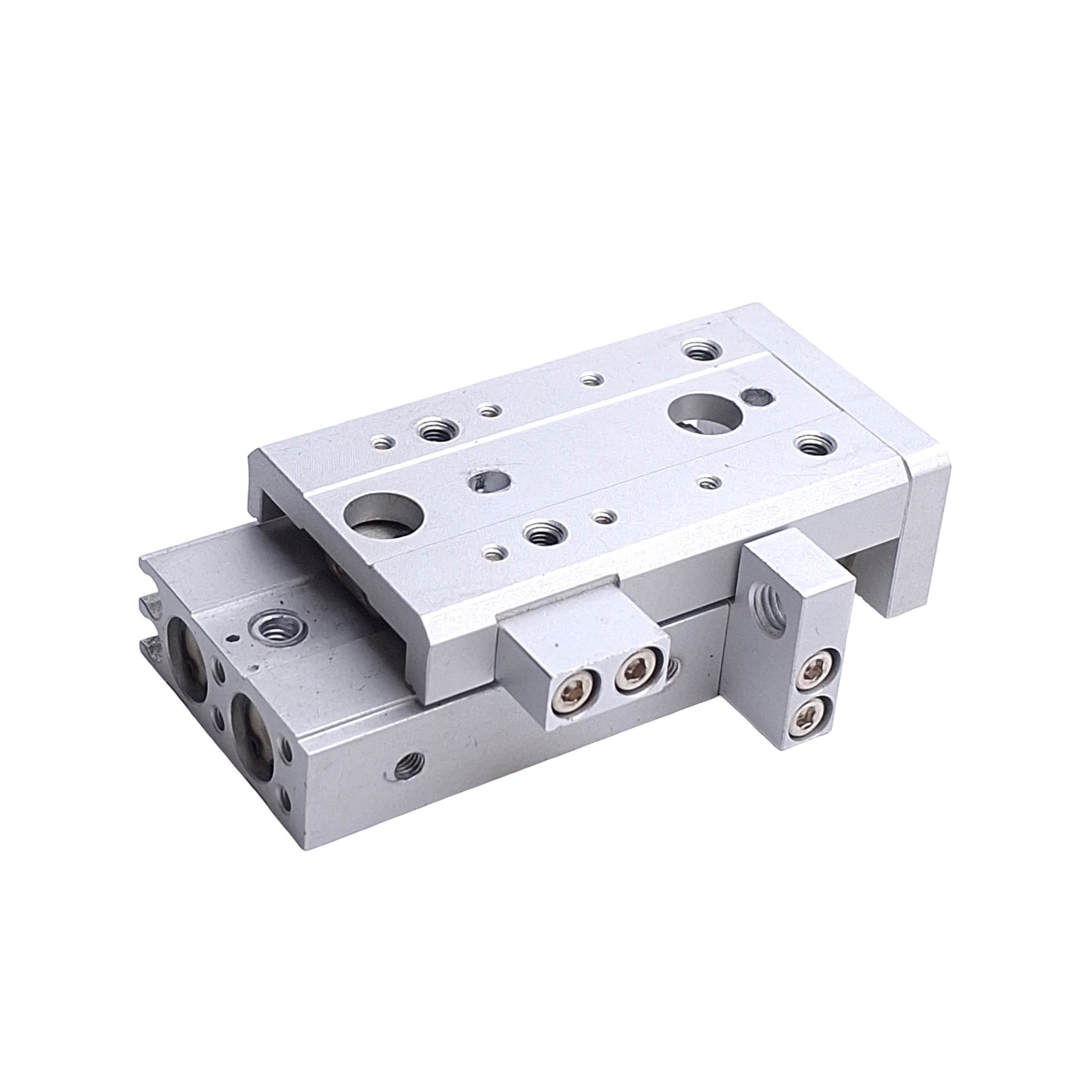 Used SMC MXS6-20AS Air Slide Table Guided Cylinder 6mm Bore, 20mm Stroke, 0.15-0.7MPa