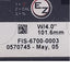 Used Microscan FIS-6700-0003 Quadrus EZ Fixed Scanner Barcode Reader Verifier Decoder