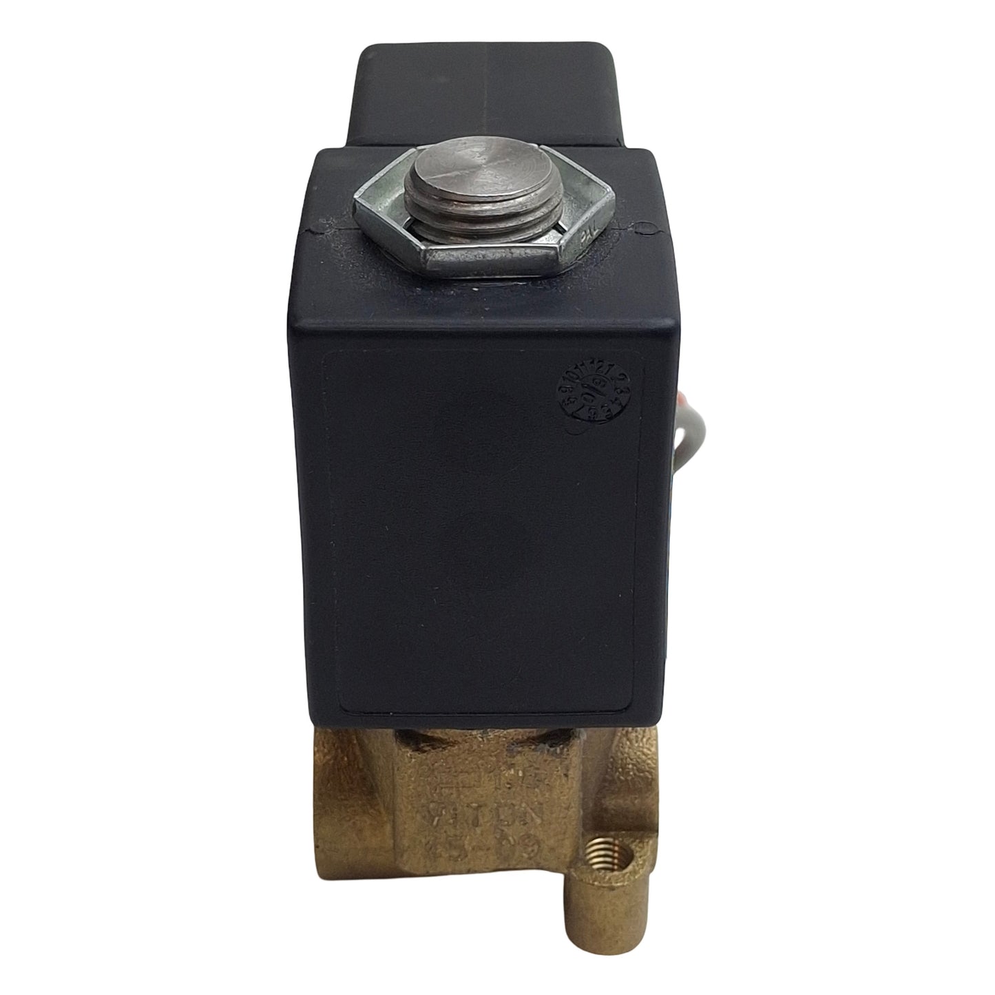 Used Spartan 4200-02-428U Solenoid Valve, 2NC, 2-Way, 1/8in NPT, 350psi, 24VDC Coil