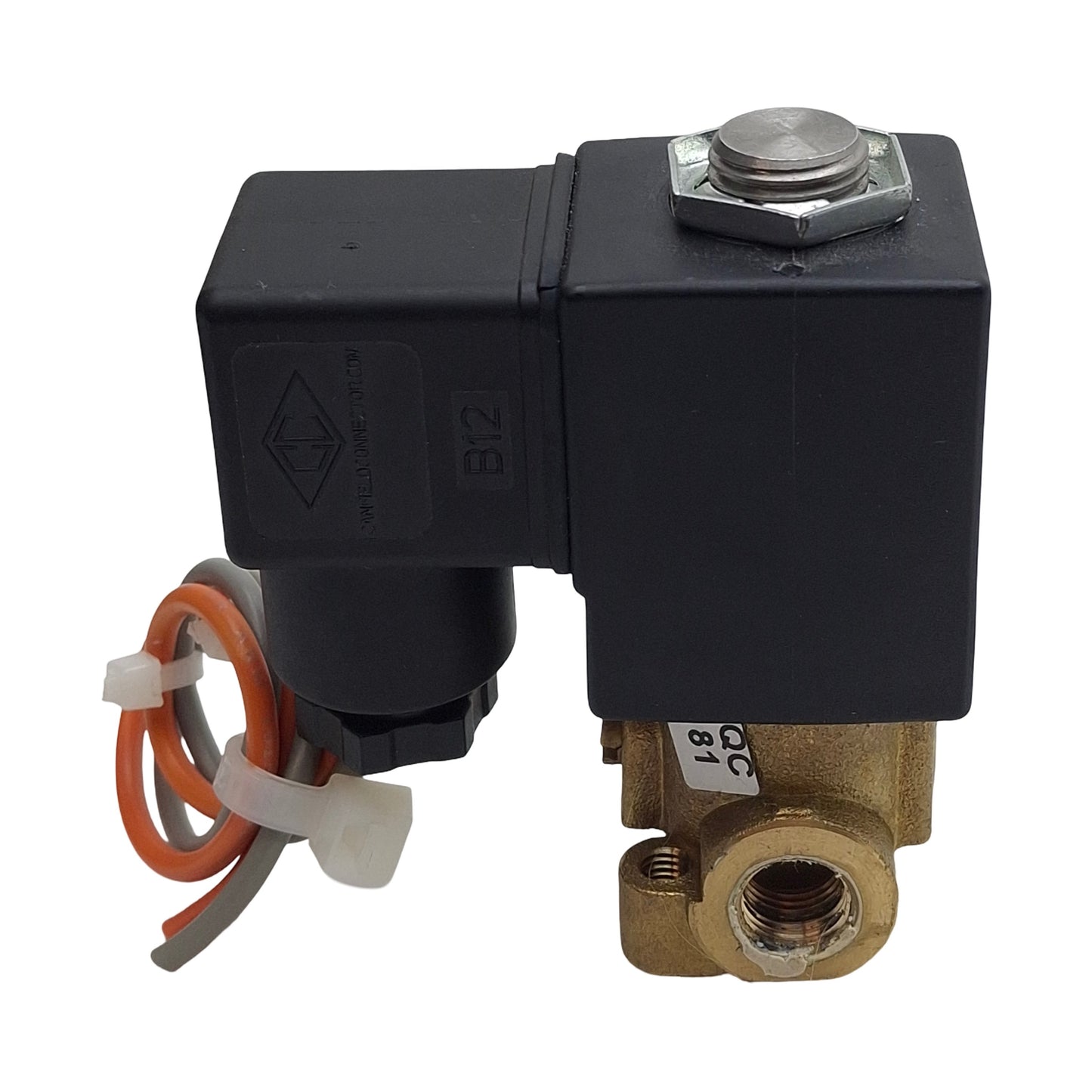 Used Spartan 4200-02-428U Solenoid Valve, 2NC, 2-Way, 1/8in NPT, 350psi, 24VDC Coil